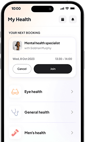 Simplyhealth my health mobile app