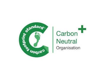 Carbon Neutral Organisation Plus - carbon footprint standard logo